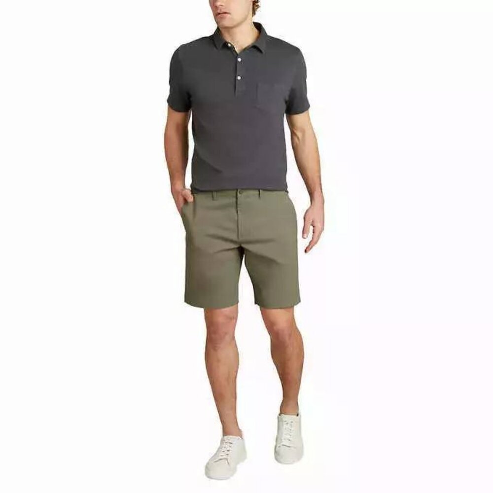 - English Laundry Men's Midweight Flat‎ Front Textured Short With Flex Wais…